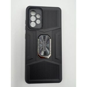 Brand New Samsung Galaxy‎ A72 Black Shockproof Phone Case With Kickstand